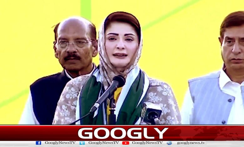 میرپور جلسہ: مریم نواز نے 10 الیکٹرک بسوں کے تحفے اور ایئرپورٹ منصوبے کا اعلان کردیا 1 Mirpur Rally: Maryam Nawaz announces a gift of 10 electric buses and an airport project.