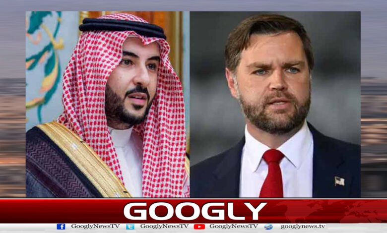 Saudi Defense Minister holds urgent meeting with J.D. Vance in the US following attacks in Iraq.