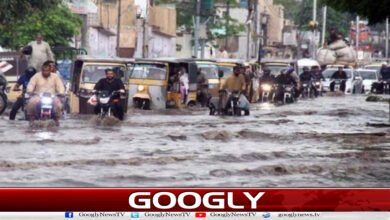 بارشوں سے ملک بھر میں تباہی، 14 افراد جاں بحق 2 14 people died due to rains across the country