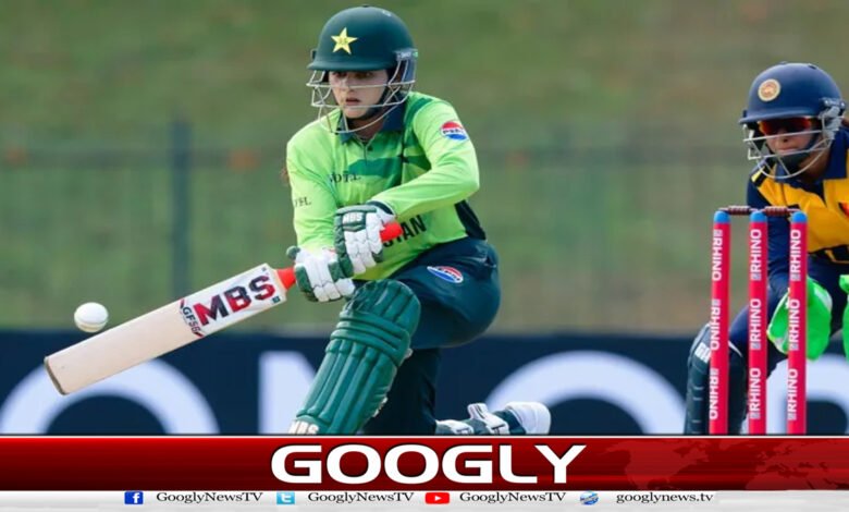 Dambulla: First T20 – Pakistan Women set Sri Lanka a target of 177 runs for victory.