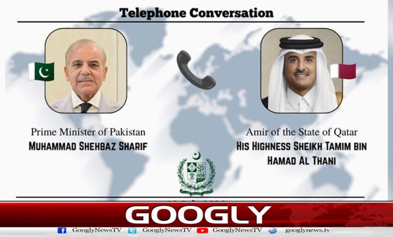 Prime Minister speaks to the Emir of Qatar by phone; discusses the regional situation.