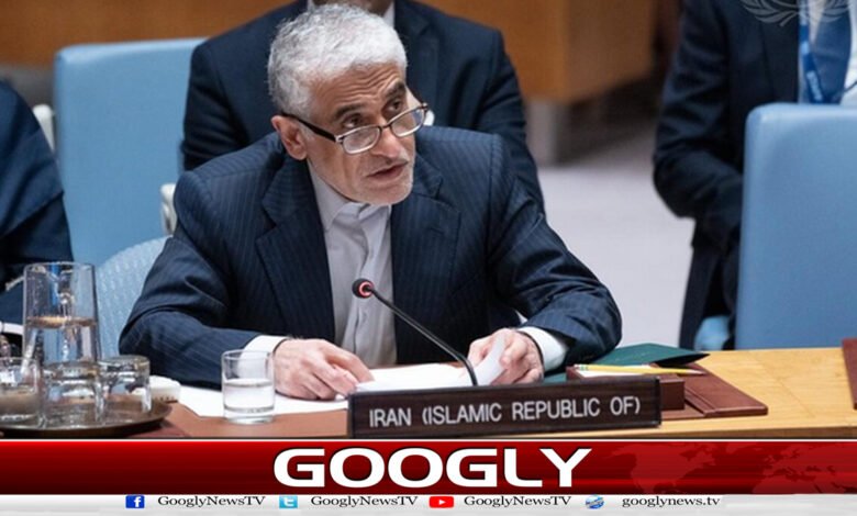 ایران کا امریکی حملوں پر اقوامِ متحدہ سے فوری کارروائی کا مطالبہ 1 Iran demands immediate UN action over US attacks.
