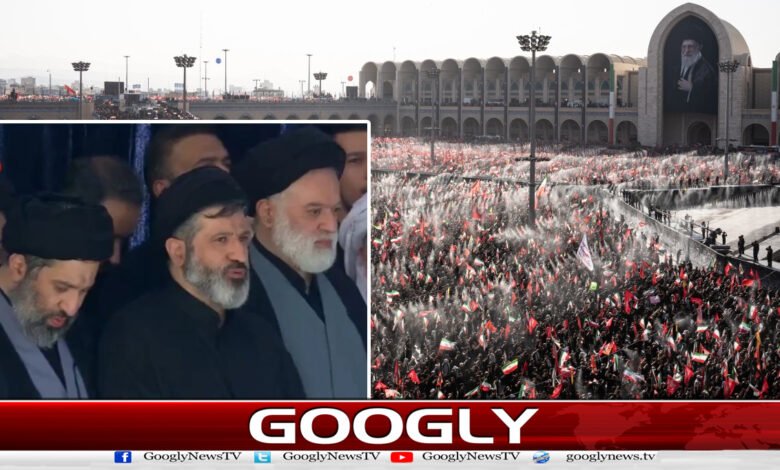 Ali Khamenei's funeral prayer: Three sons attended; Mojtaba Khamenei absent due to security concerns.