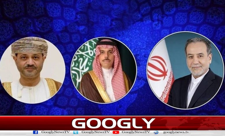 Iran has intensified consultations with Saudi Arabia and Oman on regional security.