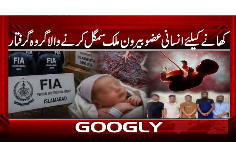 Gang smuggling human organs abroad for consumption arrested.