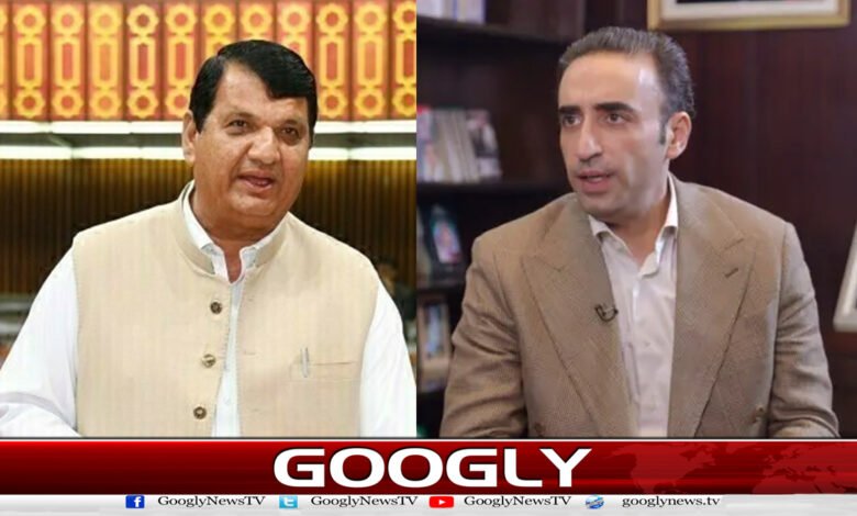 بلاول کو معلوم ہونا چاہیے اگر ہم گئے تو سب جائیں گے : امیر مقام