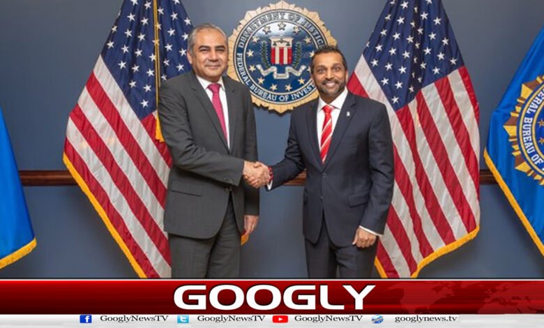 Mohsin Naqvi's visit to FBI headquarters emphasizes joint cooperation against terrorism and cybercrime