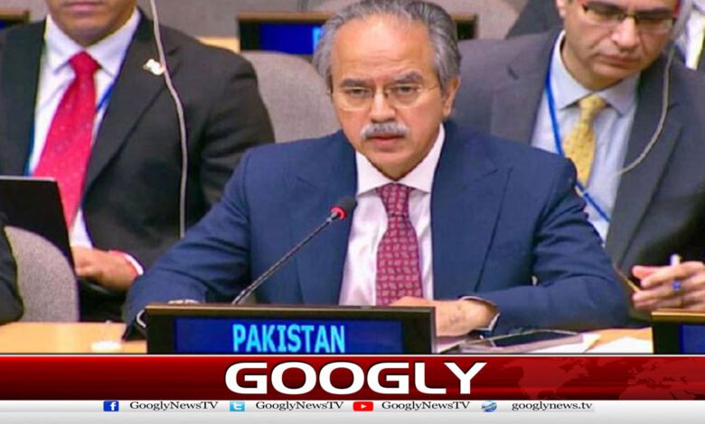 A just solution to the Palestinian issue is essential for peace in the Middle East: Pakistan