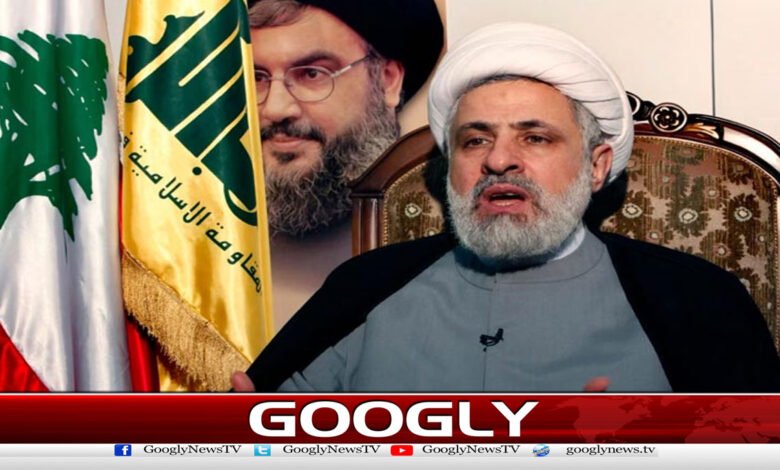 Lebanese people, Hezbollah will together resist American pressure: Naim Qassem
