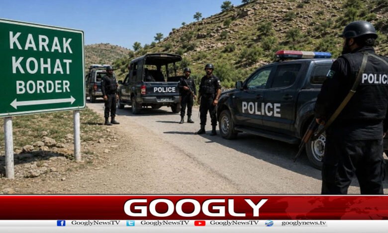 Joint police operation on Karak, Kohat border, 4 terrorists killed