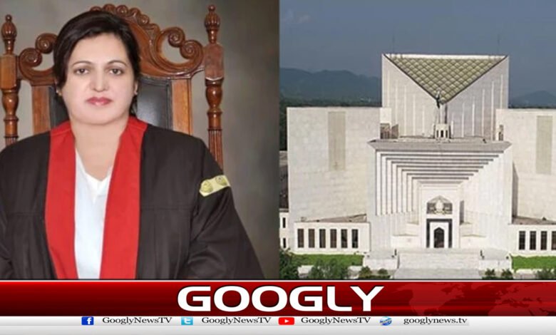 چیف جسٹس عالیہ نیلم کوسپریم کورٹ کاجج بنانےکافیصلہ 1 Chief Justice Alia Neelam's decision to make him a judge of the Supreme Court