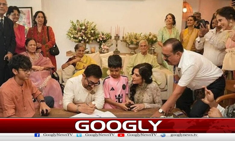 عامر خان نے گوری سپراٹ سے تیسری شادی کرلی 1 Aamir Khan has married Gori Suprat for the third time.