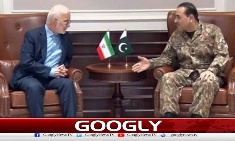 فیلڈ مارشل سے ایرانی وزیر داخلہ کی ملاقات،سکیورٹی امورپرتبادلہ خیال 1 Iranian Interior Minister meets Field Marshal; security matters discussed.