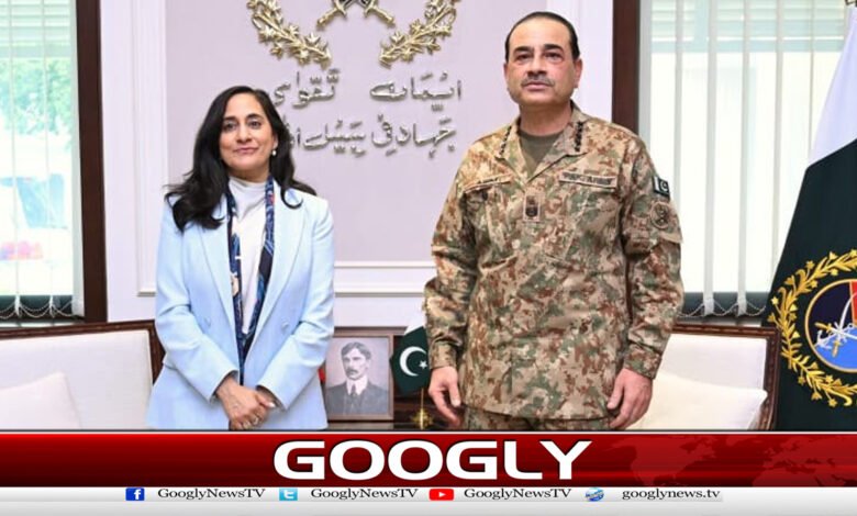 فیلڈ مارشل عاصم منیر سے کینیڈین وزیر خارجہ کی ملاقات 1 Meeting between Field Marshal Asim Munir and the Canadian Foreign Minister