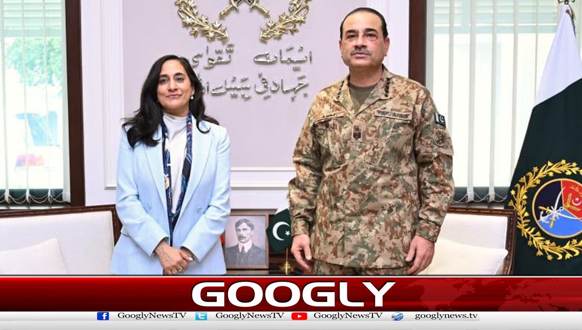   فیلڈ مارشل عاصم منیر سے کینیڈین وزیر خارجہ کی ملاقات