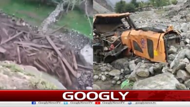 دیامر میں سیلابی ریلوں نے تباہی مچادی،واٹرچینلز تباہ 5 Floodwaters wreak havoc in Diamer; water channels destroyed.