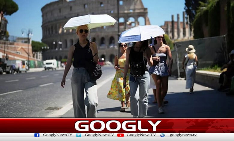 یورپ میں قیامت خیزگرمی سے ہلاکتوں کی تعداد2ہزارتک پہنچ گئی 1 The death toll from the heatwave in Europe has reached 2,000