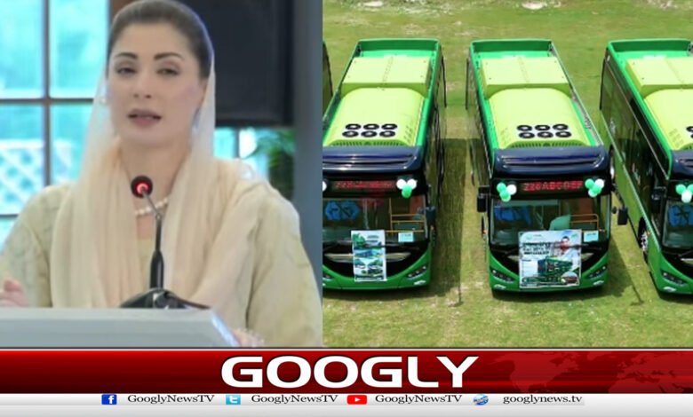Electric bus service inaugurated in five cities of Punjab.
