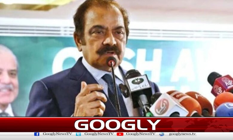 غیرملکی خواتین کےمبینہ اغوا،زیادتی کوفضول ایشوبنایاجارہاہے،راناثنااللہ 1 The alleged abduction and sexual assault of foreign women are being turned into an unnecessary controversy, says Rana Sanaullah.