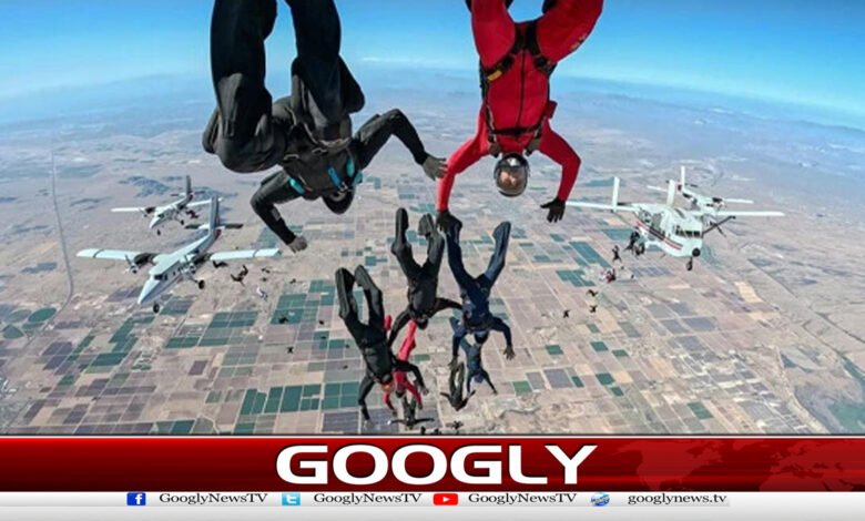 31 ہزار سے زائد سکائی ڈائیوز، نیا عالمی ریکارڈ قائم 1 Over 31,000 skydives; new world record set.