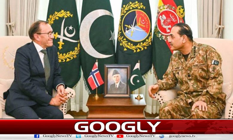 Norwegian Foreign Minister meets Field Marshal, discusses bilateral relations