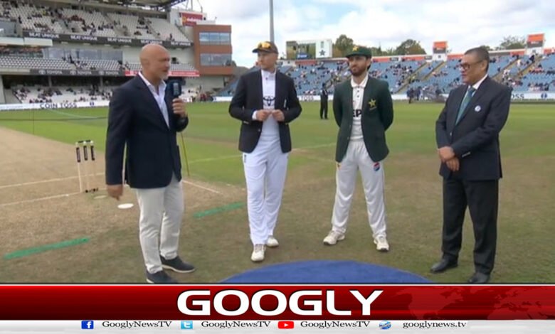 First Test: England win toss, elect to bowl against Pakistan