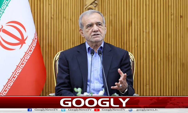 ایرانی عوام جنگ کے اصل ہیرو ہیں : ایرانی صدر 1 4 . ایرانی عوام صدر مسعود پزشکیان . .