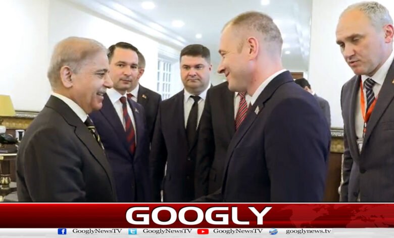 وزیراعظم سے بیلاروس کے وزیر توانائی کی ملاقات، دوطرفہ تعاون بڑھانے پر اتفاق 1 Belarusian Energy Minister meets PM