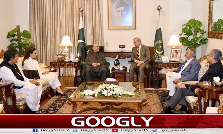 وزیراعظم کی صدر سے ملاقات، سہ ملکی دفاعی معاہدے پر تبادلہ خیال 1 Prime Minister meets President, discusses trilateral defense agreement