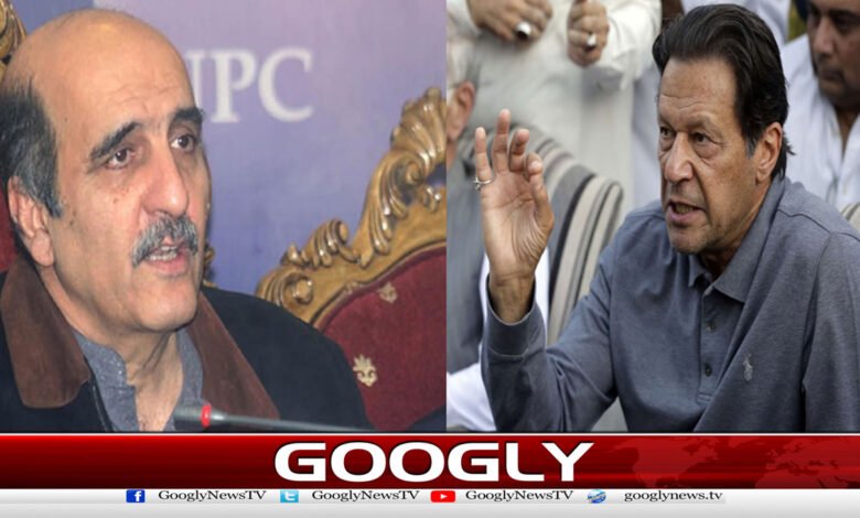 How did Imran Khan extend a hand of friendship towards Akbar S. Babar?