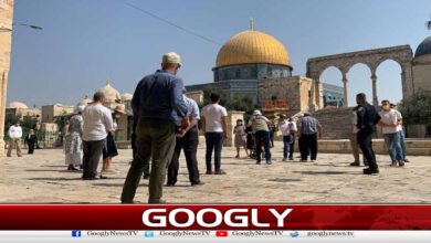 درجنوں یہودی آبادکاروں کا مسجد اقصیٰ پر پھر دھاوا، مسلمانوں پر پابندیاں 5 Dozens of Jewish settlers stormed Al-Aqsa Mosque again, restrictions on Muslims