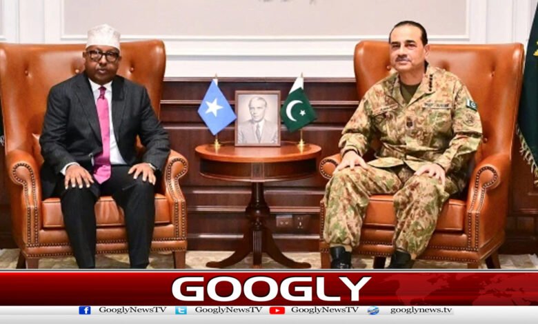 Pakistan, Somalia agree to enhance defense cooperation