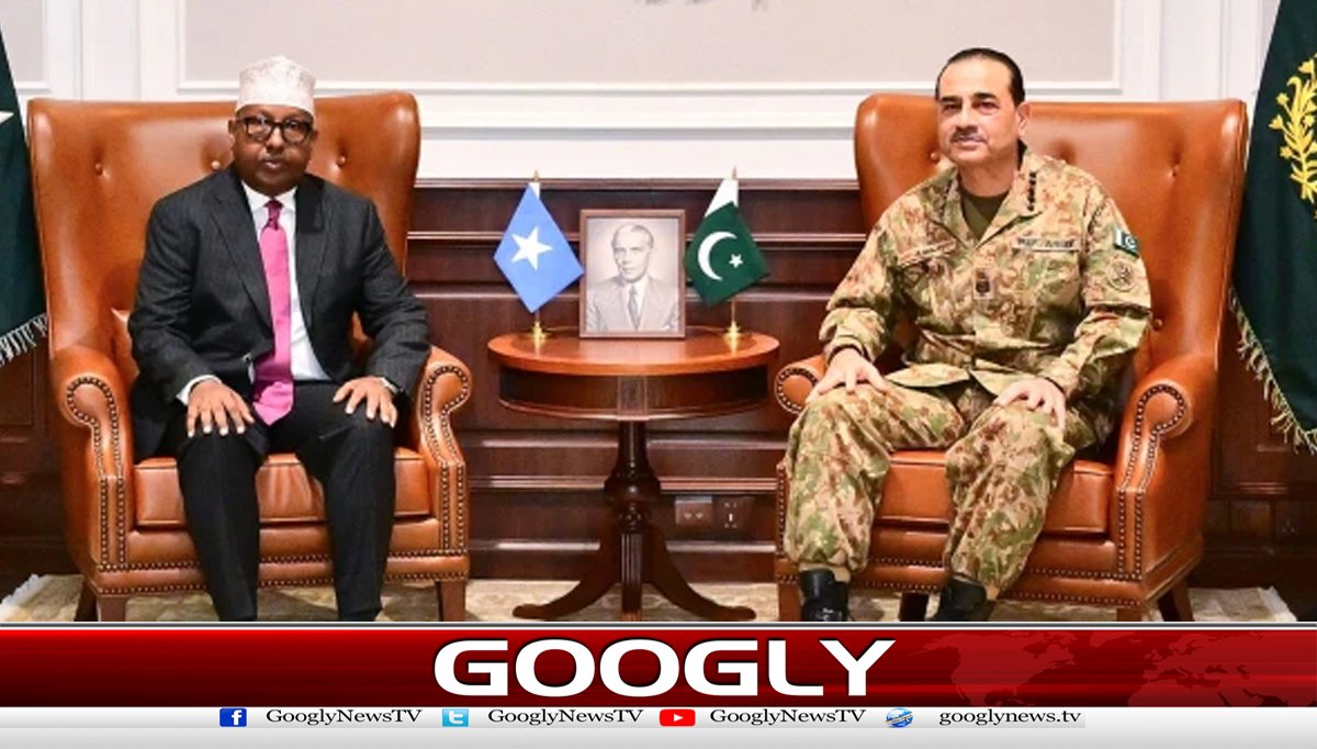 پاکستان اور صومالیہ کے درمیان دفاعی تعاون بڑھانےپراتفاق