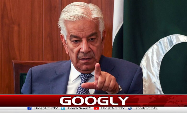 پاکستان کو افغانستان سے ہونیوالی دہشتگردی سے خطرہ ہے،وزیردفاع 1 Pakistan is threatened by terrorism originating from Afghanistan, says Defense Minister
