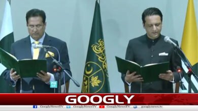 Newly elected Prime Minister of Azad Kashmir takes oath