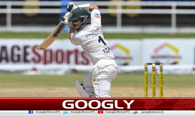 ویسٹ انڈیزکوشکست،پاکستان نے ٹیسٹ سیریز1-1سےبرابرکردی 1 Pakistan defeats West Indies, leveling Test series 1-1