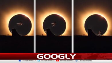 Video of skating in front of a solar eclipse goes viral