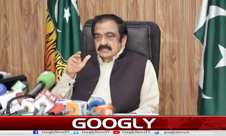 No negotiations can be held with the PTI until the long march is postponed: Rana Sanaullah.