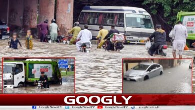 راولپنڈی، اسلام آباد میں موسلادھار بارش، متعدد آبادیاں ڈوب گئیں 2 Heavy rains in Rawalpindi, Islamabad, several areas submerged