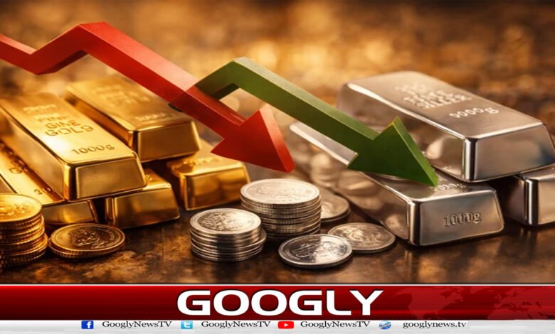 سونے اور چاندی کی عالمی و مقامی مارکیٹوں میں قیمت میں بڑی کمی 1 Gold and silver prices drop sharply in global and local markets