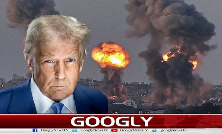 امریکی صدر کی ایک بار پھر ایرانی جوہری تنصیبات کو نشانہ بنانے کی دھمکی 1 US President threatens to target Iranian nuclear facilities again