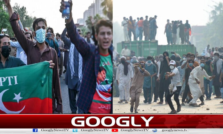 Plan to attack Islamabad with cranes and petrol bombs