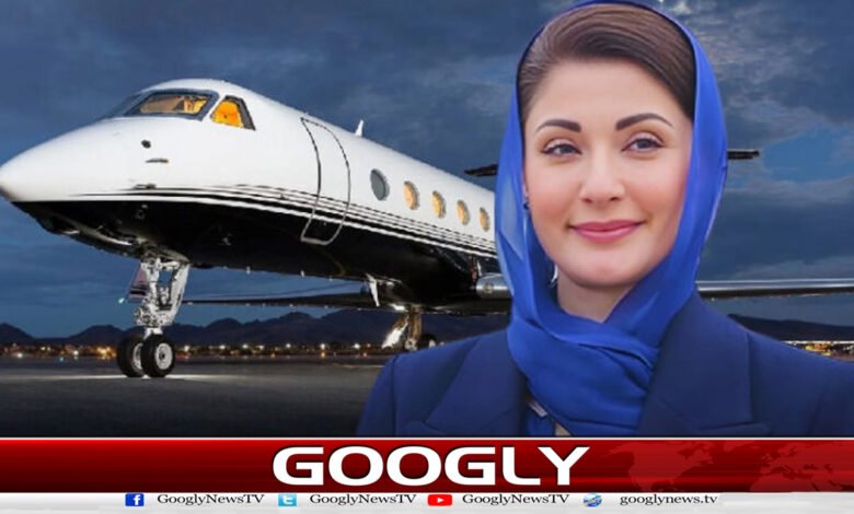 Comparison of the aircraft used by Maryam and three other Chief Ministers.
