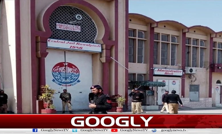 Security tightened at Adiala Jail, 435 police personnel deployed
