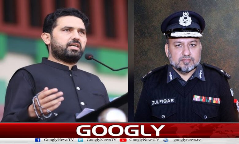 وزیراعلی آفریدی کا IG پولیس کے اختیار چھیننے کا فیصلہ 1 CM Afridi's decision to take away the authority of IG Police