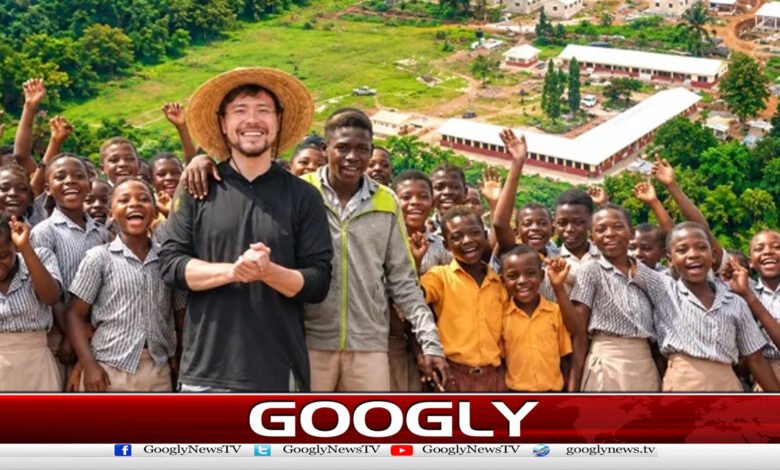 YouTuber MrBeast built an entire village for children.