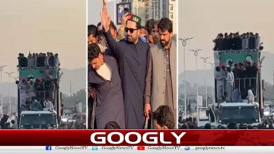 Khyber Pakhtunkhwa Chief Minister's container ready for long march