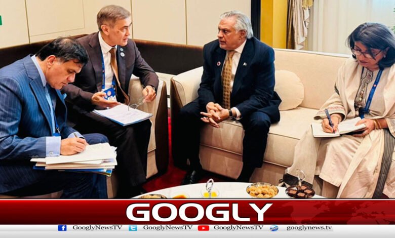 اسحاق ڈار کی شنگھائی تعاون تنظیم کے سیکریٹری جنرل سے ملاقات 1 Ishaq Dar meets with the Secretary General of the Shanghai Cooperation Organization
