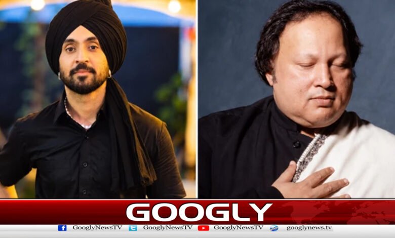 Diljit Dosanjh pays tribute to his mentor Nusrat Fateh Ali Khan