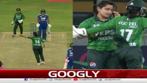 بھارتی بیٹرکواشارہ کرنےپرکرکٹر فاطمہ ثنا پرجرمانہ عائد